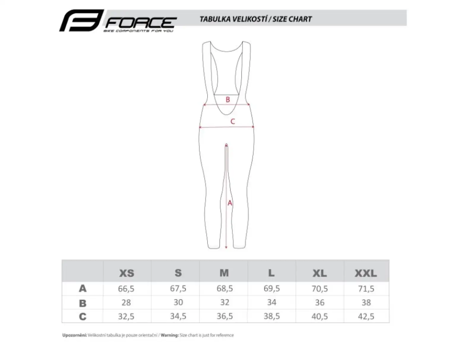Force Reflex Line Lady Damenhose mit Latz Schwarz/Rosa