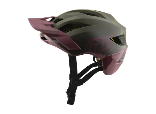 Troy Lee Designs Flowline MIPS Helm Point Caper/Prune