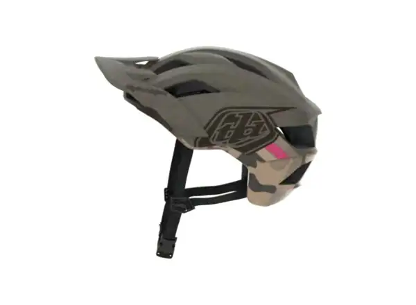 Troy Lee Designs Flowline SE MIPS Badge Helm Tarmac/Oak