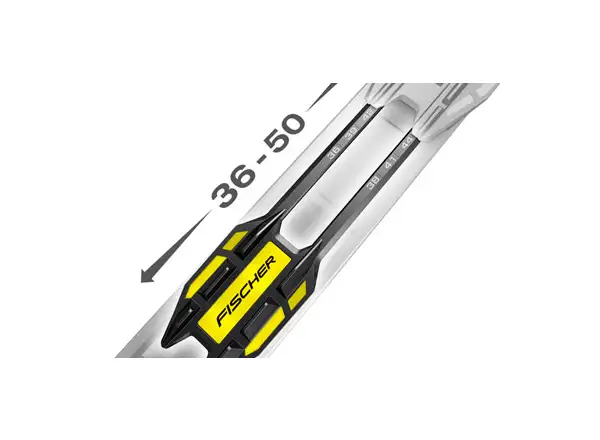 Fischer CONTROL STEP-IN IFP Langlaufbindung für klassischen Stil 2022/23 yellow
