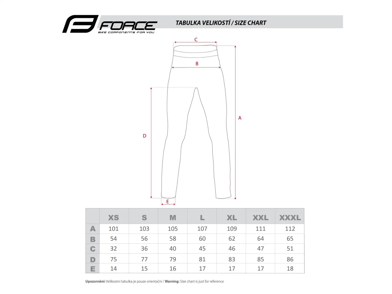 Force Rocky/Adriana Sporthose Schwarz