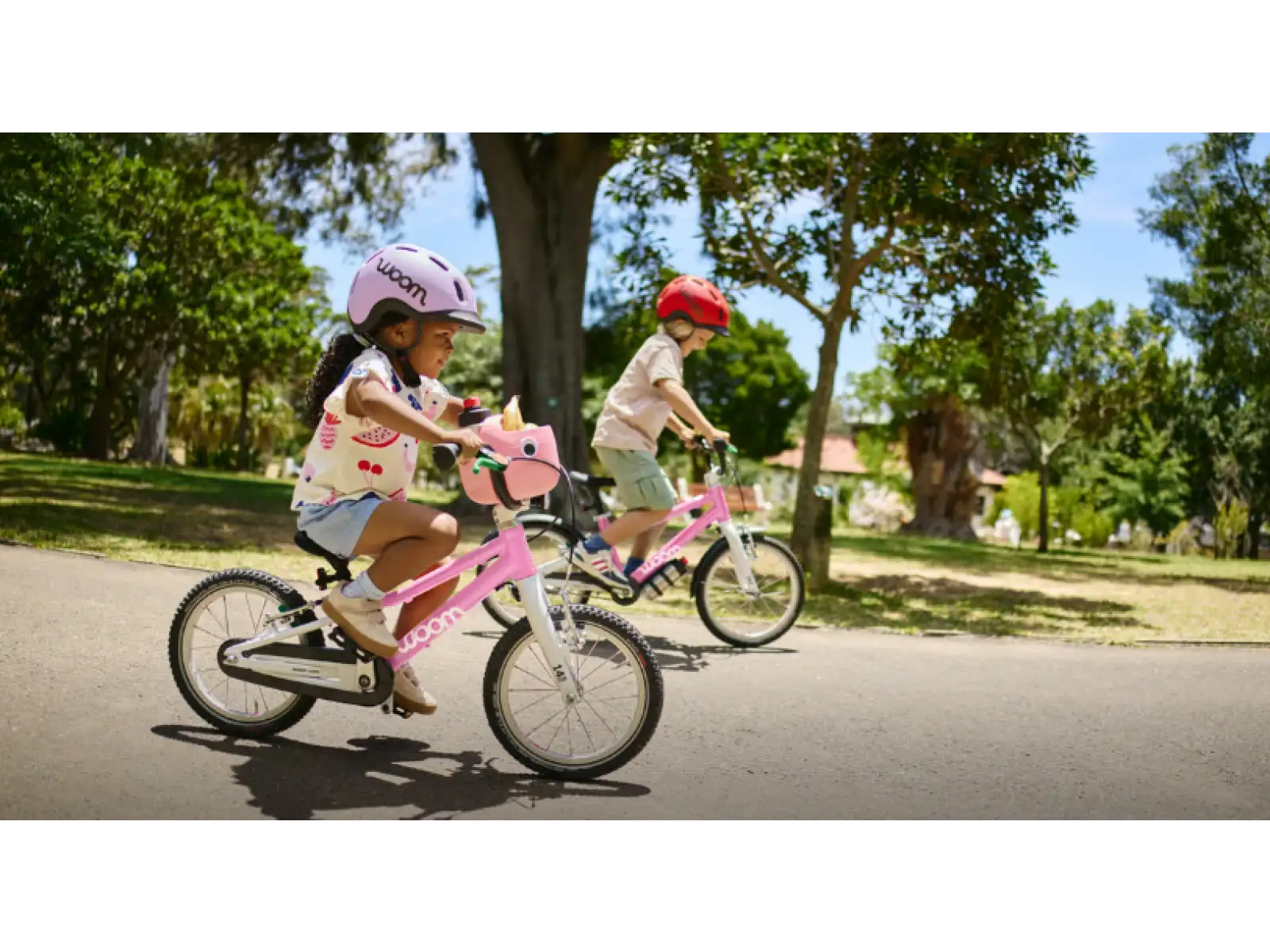 Woom Go 3 Automagic Kinderfahrrad 16" Powder Pink