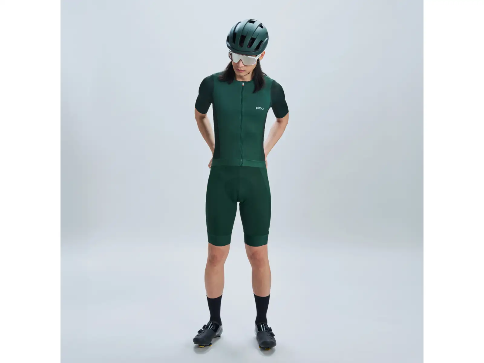 POC Cadence Herren-Trikot Kurzarm Pargasite Green