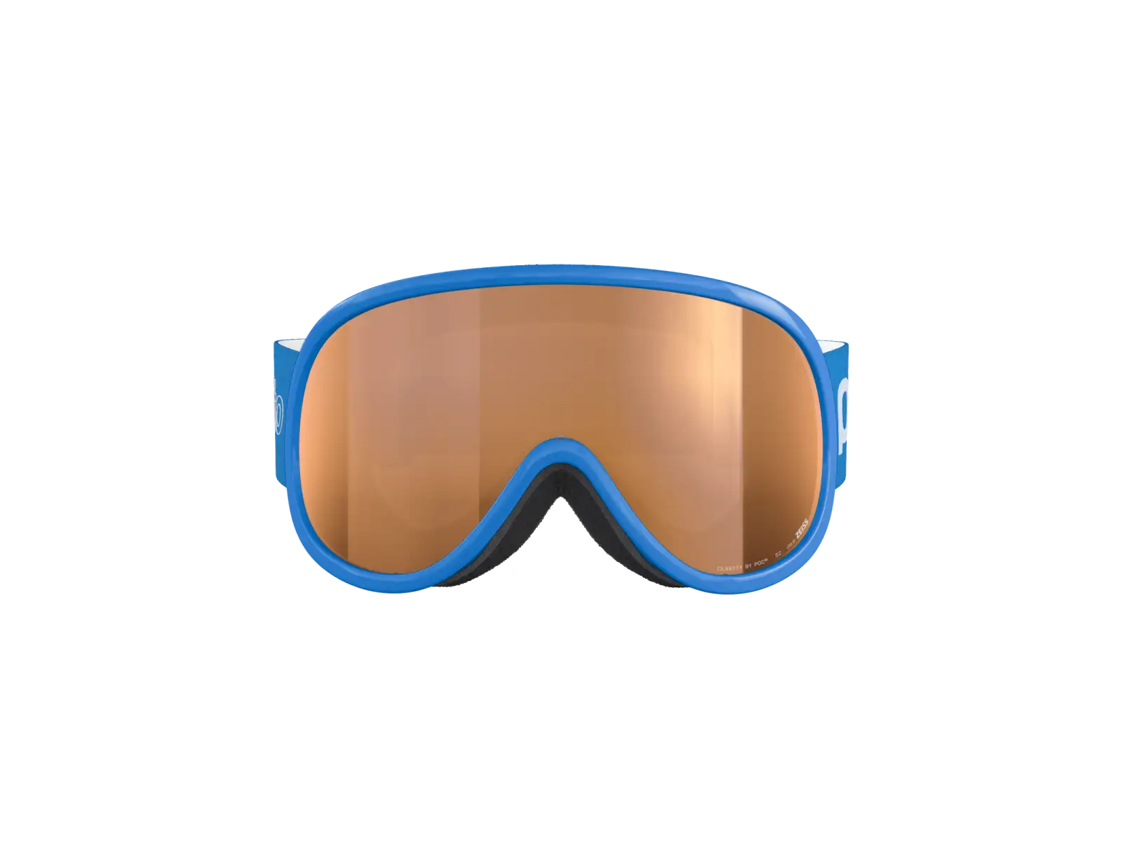POC POCito Retina Kinder-Skibrille Fluoreszierendes blau/Hellorange