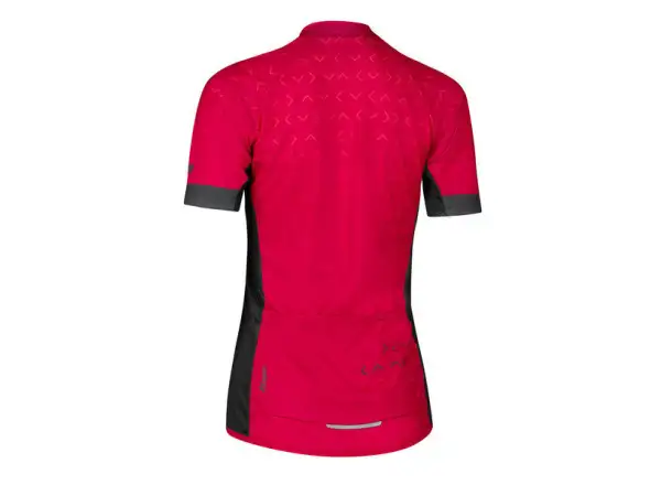 Etape Fortuna Damen-Trikot kurzarm – Magenta/Schwarz