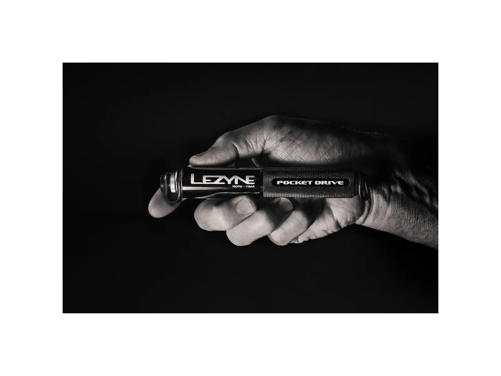Lezyne Pocket Drive Loaded Pumpe Schwarz