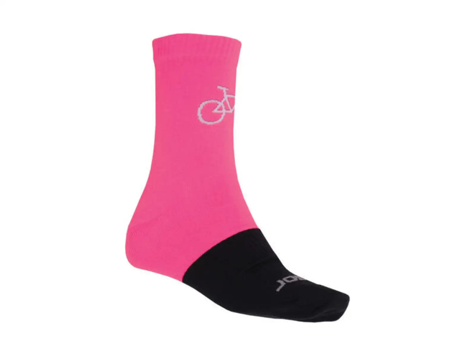 Sensor Tour Merino Socken pink/schwarz
