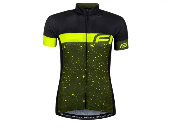 Force Spray Lady Damen Kurzarmtrikot army/fluo