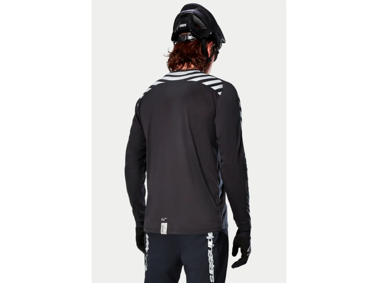 Alpinestars A-Dura Dri Oscar Herrentrikot Langarm Black Reflective
