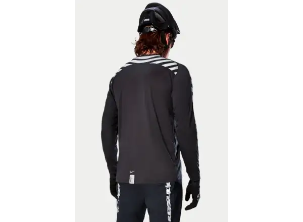 Alpinestars A-Dura Dri Oscar Herrentrikot Langarm Black Reflective