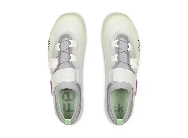 Fizik Vento Ferox 2.0 Radschuhe Light Grey/Mint Green