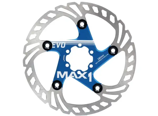 MAX1 Evo Bremsscheibe 180 mm blau