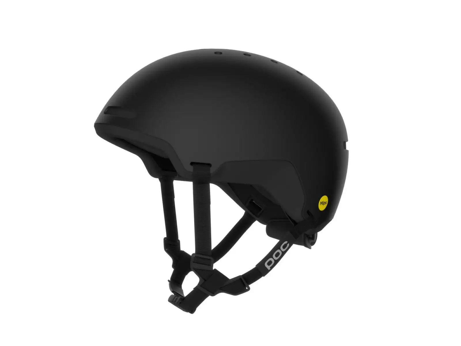POC Calyx Skihelm Uranium Black Matt, Größe M/L