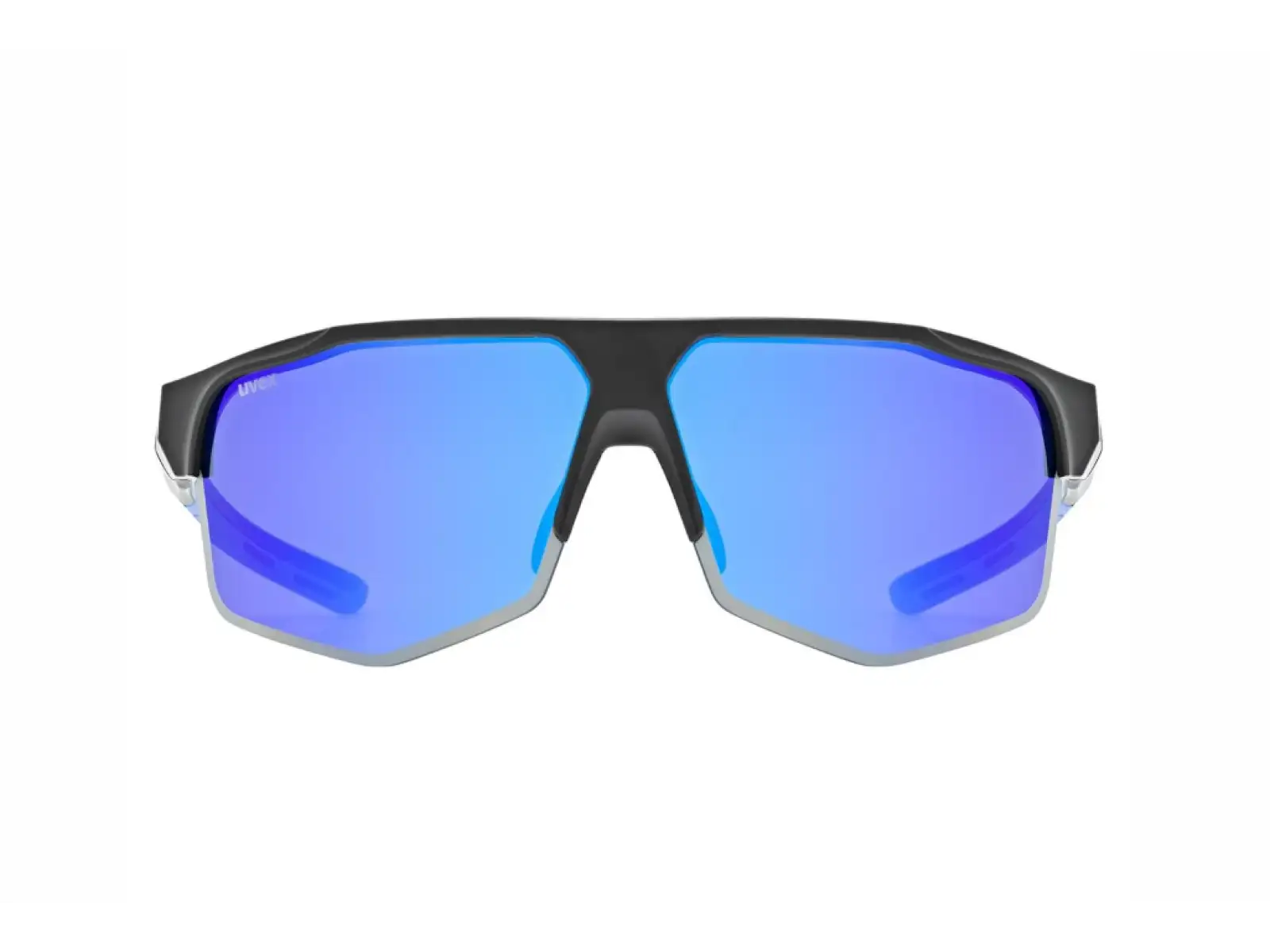 Uvex Axos Set Brille Black Matt/Mirror Blue