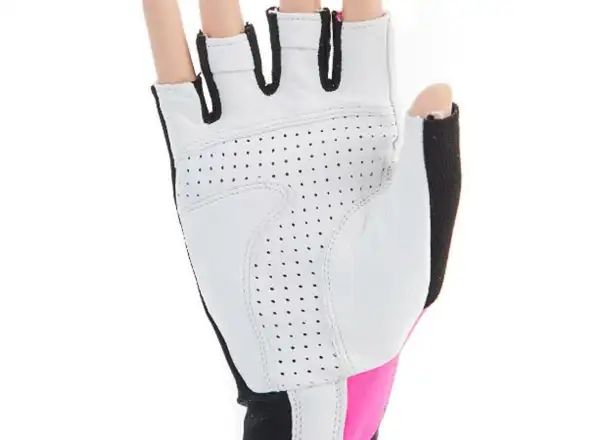 Crussis Handschuhe schwarz/pink fluo Größe XL