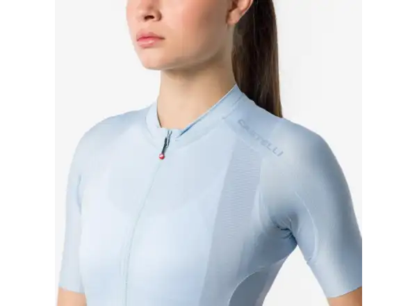 Castelli Espresso 2 W Damentrikot Kurzarm Winter Sky
