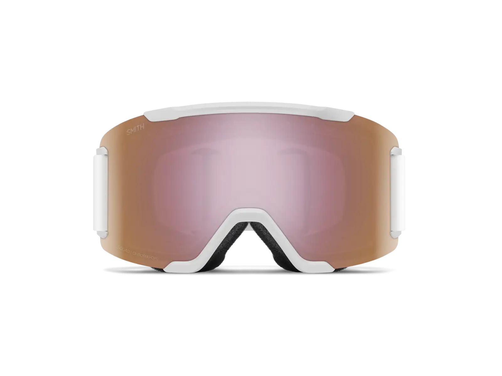 Smith Squad Skibrille White Vapor / ChromaPop Everyday Rose Gold Mirror (2 Scheiben)