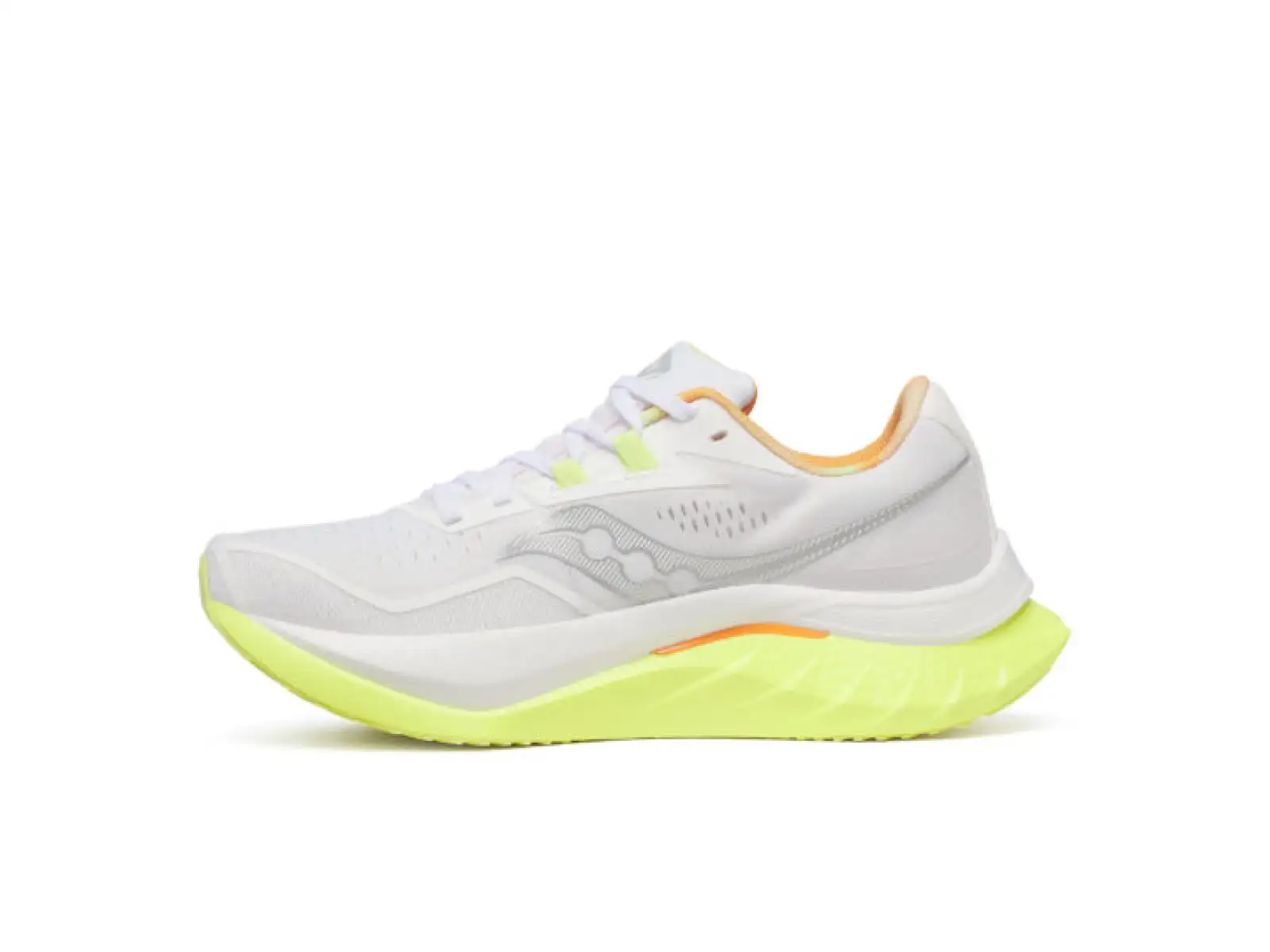 Saucony Endorphin Speed 4 Damen-Laufschuhe White/Sunny