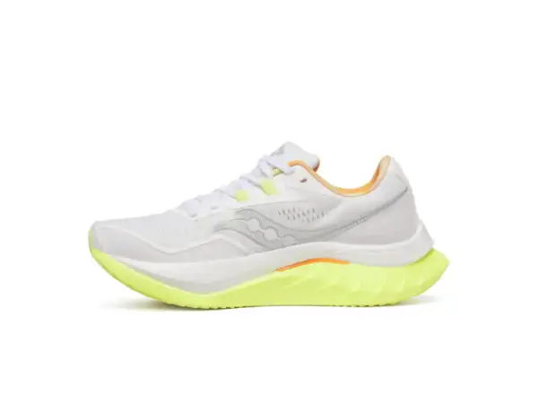 Saucony Endorphin Speed 4 Damen-Laufschuhe White/Sunny