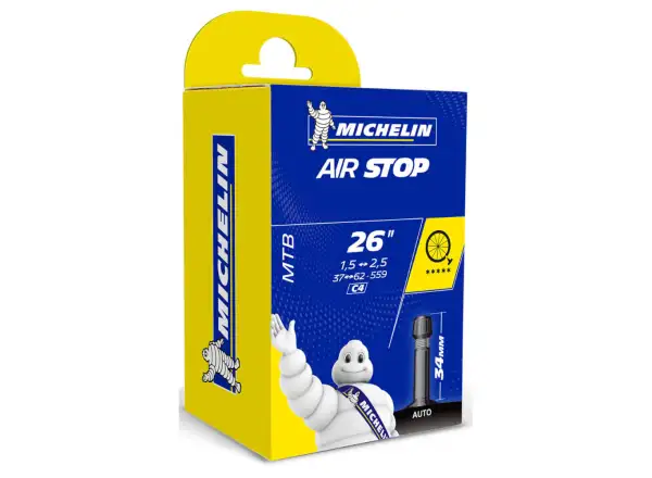 Michelin Air Stop 26x1,85-2,40" MTB Schlauch mit Autoventil 48 mm.