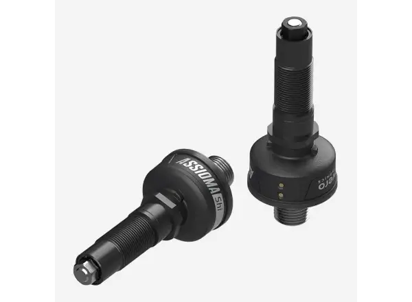 Favero Assioma Duo mit Shimano Achsen und Wattmessung