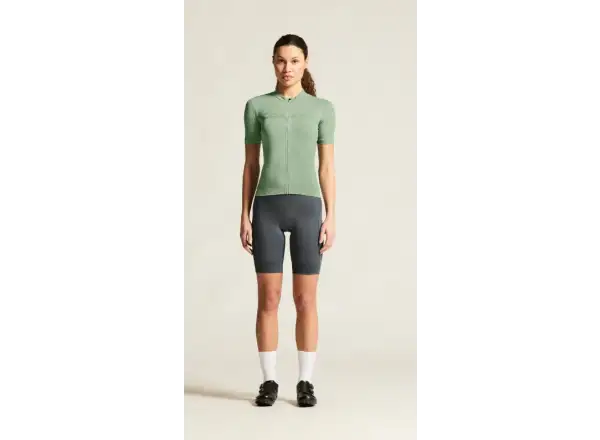 CRAFT Endur Logo Damen-Fahrradtrikot grün L