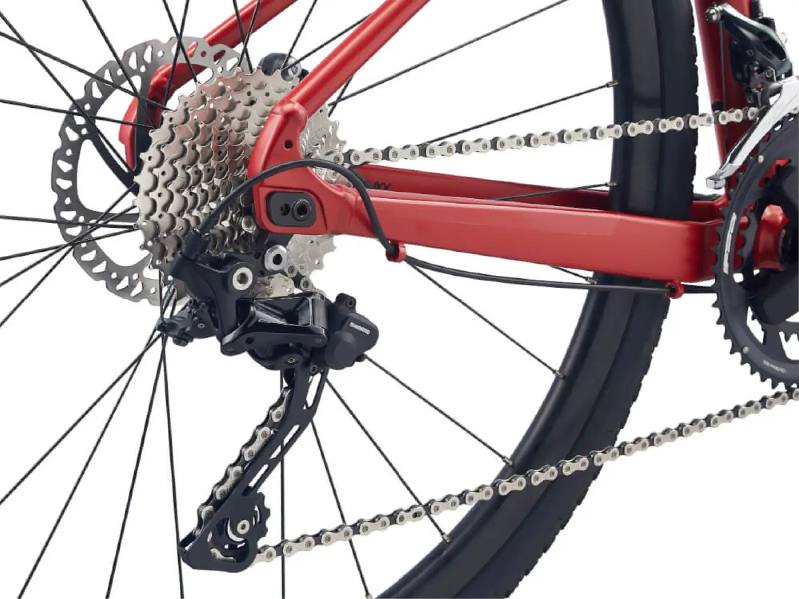 Giant Revolt 1 Gravelbike Granatapfel