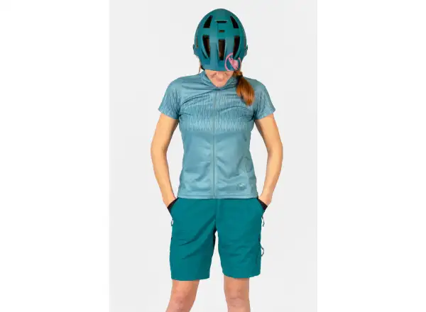Endura Hummvee Ray Damen-Trikot kurzarm Moos