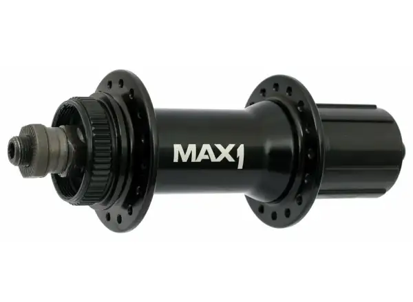 MAX1 Sport Mini Boost CL Hinterradnabe 5x141 mm schwarz 32 Löcher Walnuss HG9