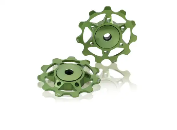 XLC PU-A02 Schaltröllchen-Set Grün