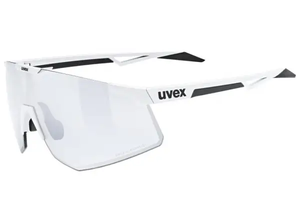 Uvex Pace Perform S Variomatic Brille White Matt/LTM. Silver