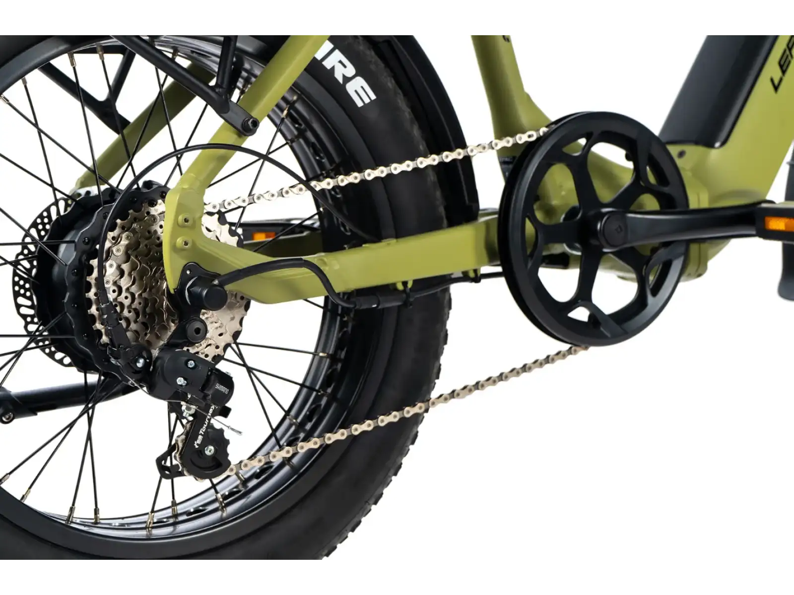 Leader Fox Cody 20 faltbares Elektrofahrrad grün