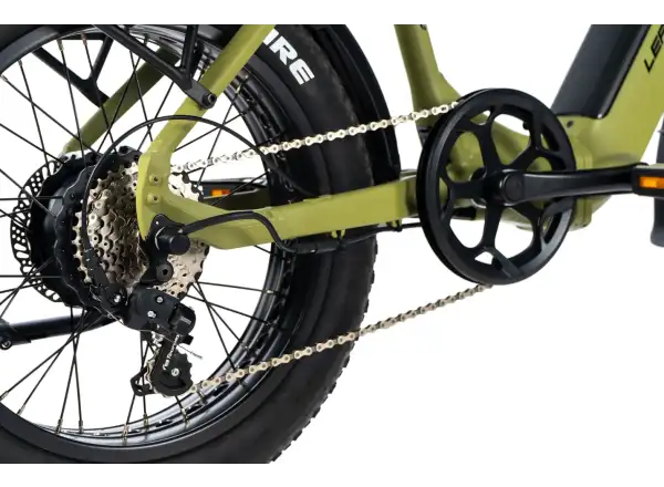 Leader Fox Cody 20 faltbares Elektrofahrrad grün