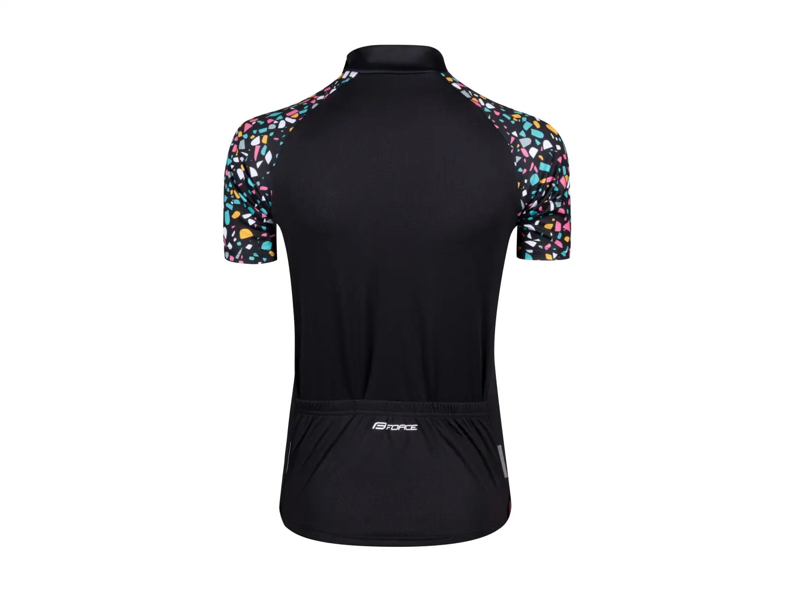 Force Rock Lady Damen Kurzarmtrikot schwarz