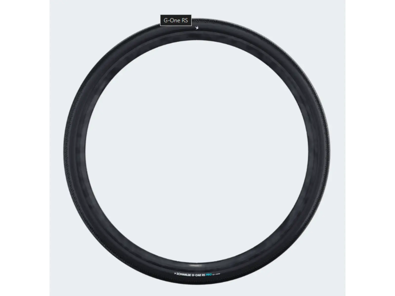 Schwalbe G-ONE RS PRO V-Guard 40-622 Gravel-Reifen Kevlar, TLR, E-25, Addix Race, schwarz