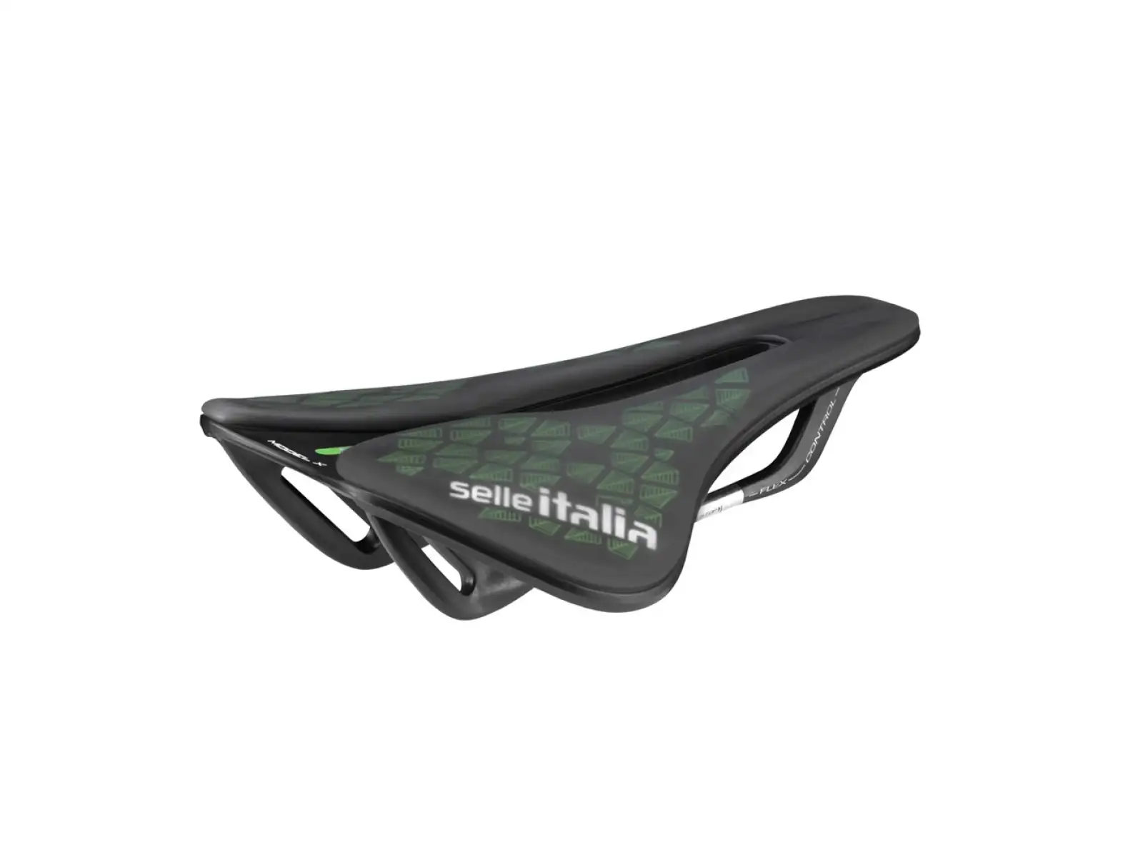 Selle Italia Model X Green Superflow L3 Sattel Schwarz/Grün