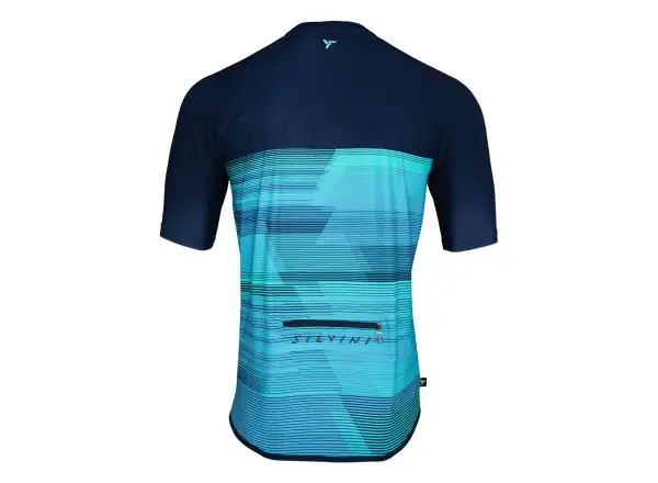 Silvini Turano Herren-Trikot Kurzarm Navy Ocean