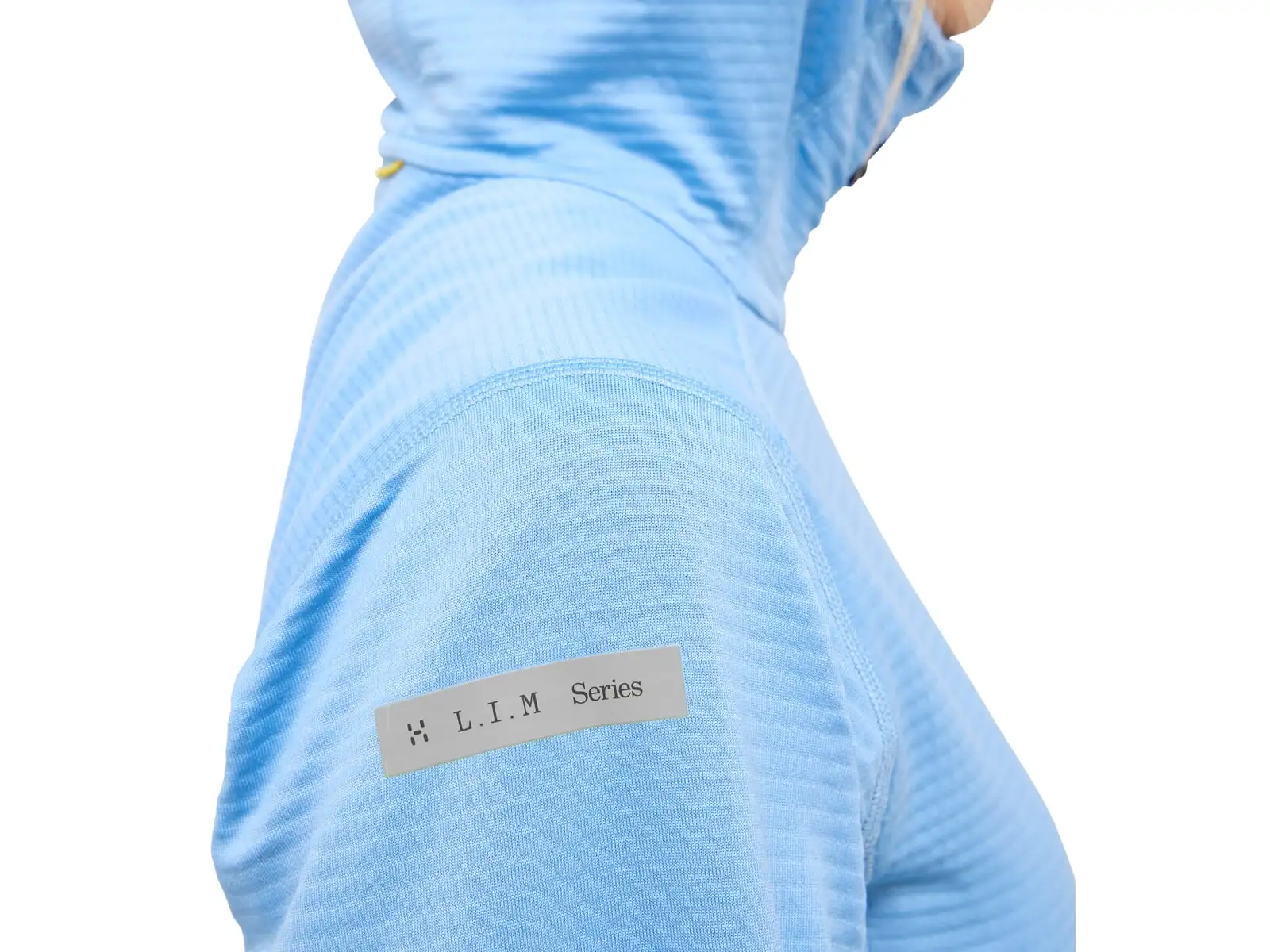 Haglöfs L.I.M Mid Multi Hood Damen Kapuzenpullover hellblau
