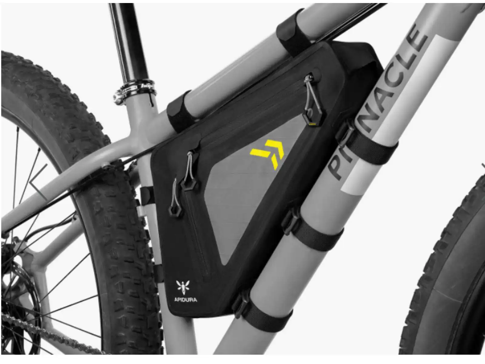 Apidura Backcountry Rahmentasche 2,5 l Schwarz/Grau