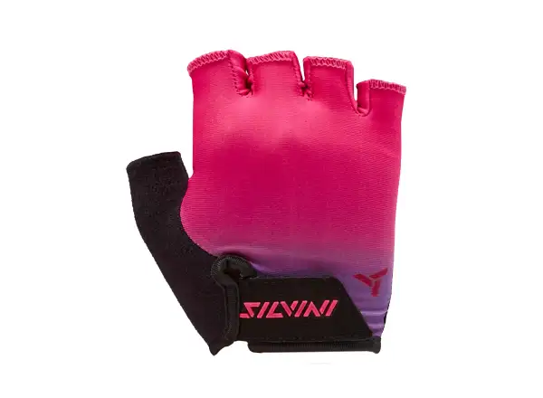 Silvini Anapi Kinderhandschuhe Schwarz/Fuchsie