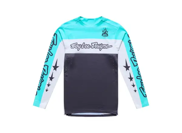 Troy Lee Designs Sprint Pro Herren Trikot Langarm Yo Moto Carbon