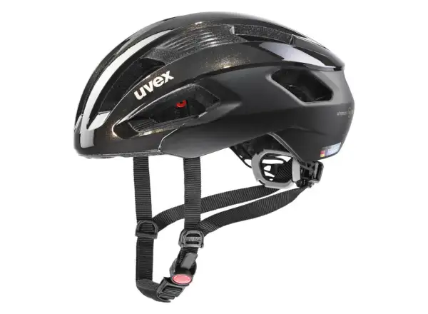 Uvex Rise CC Rennradhelm Black Gold Flakes