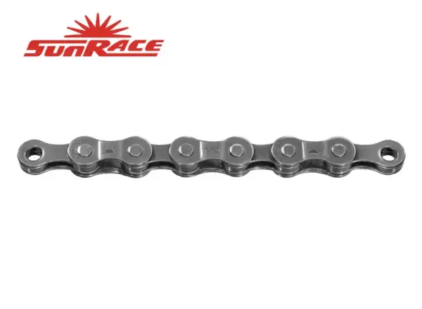 Sunrace CNM84 Kette 8 Gänge 116 Glieder grau