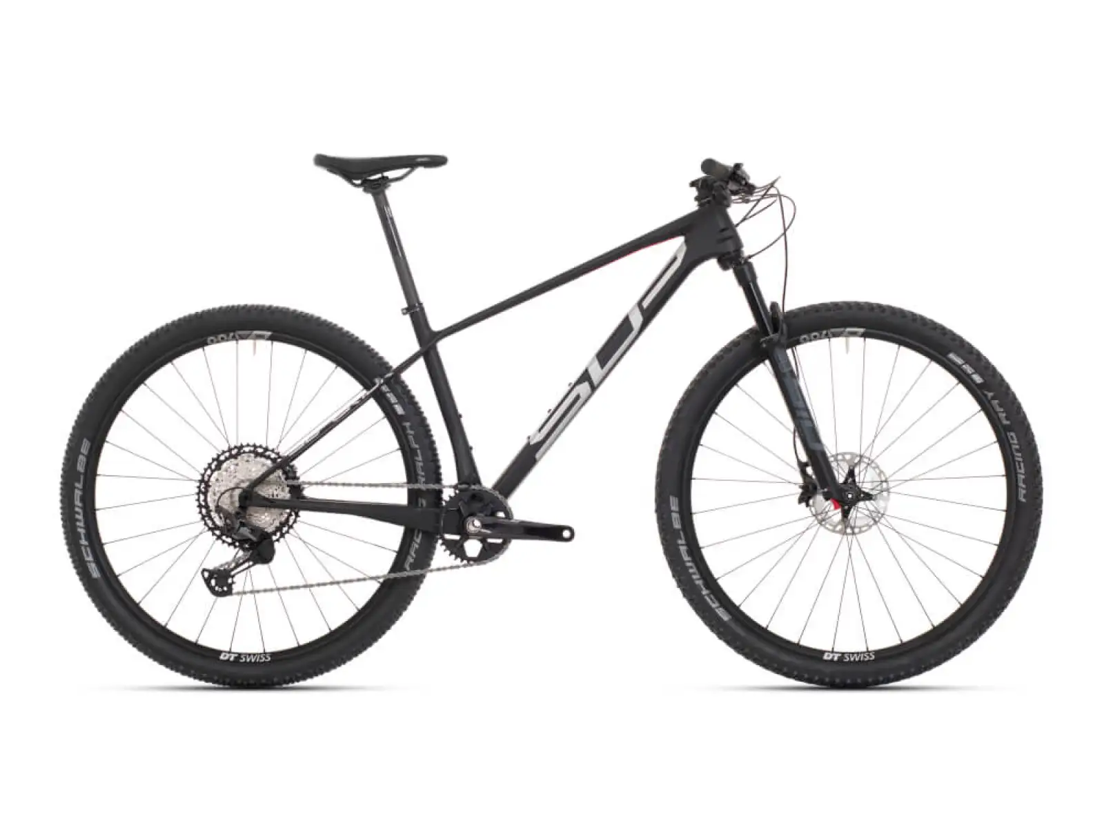 Superior Team 29 Elite Matte Carbon/Chrome/Team Red Mountainbike