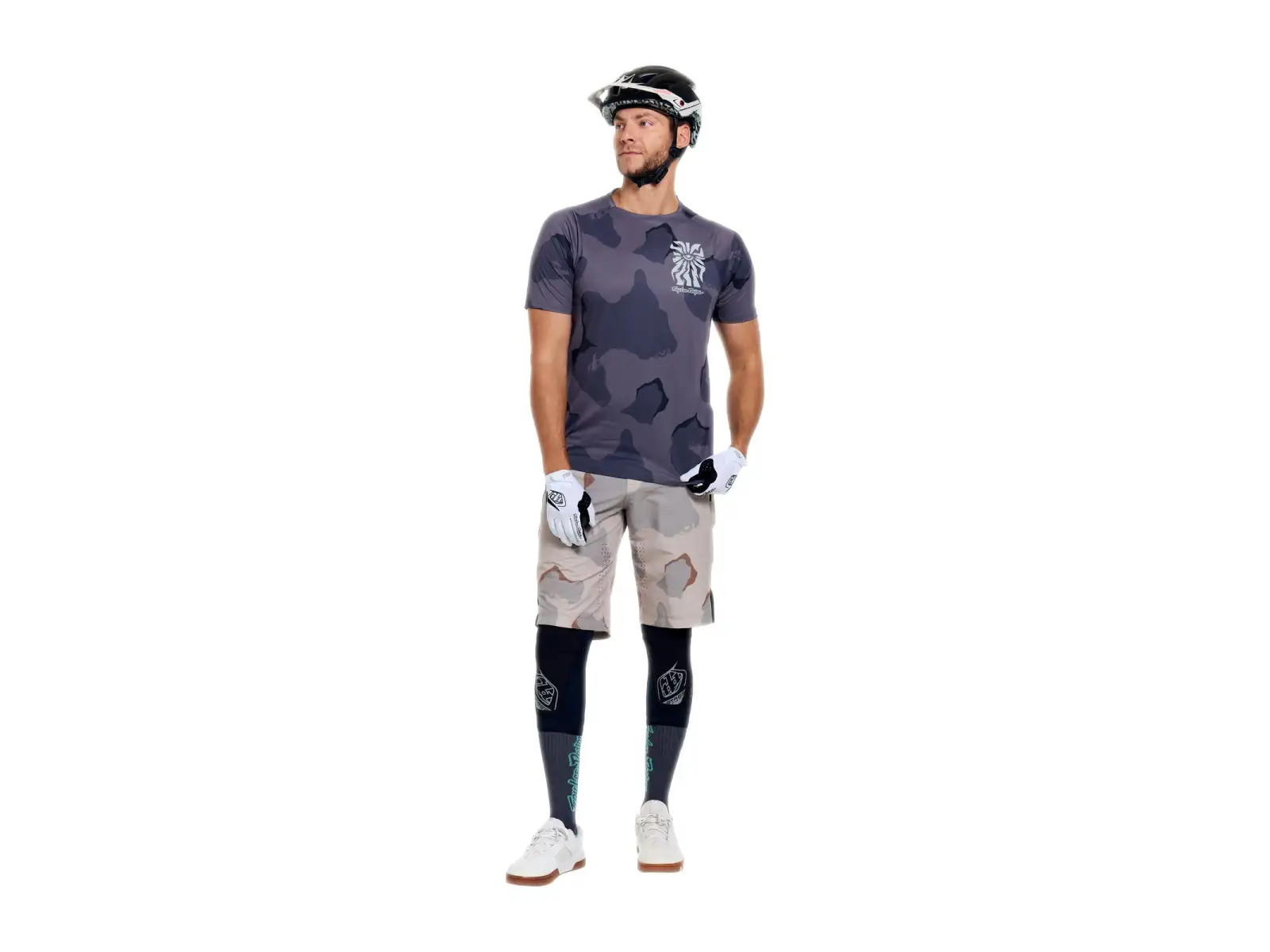 Troy Lee Designs Skyline Pro Herren Hose Flow Camo Pumice