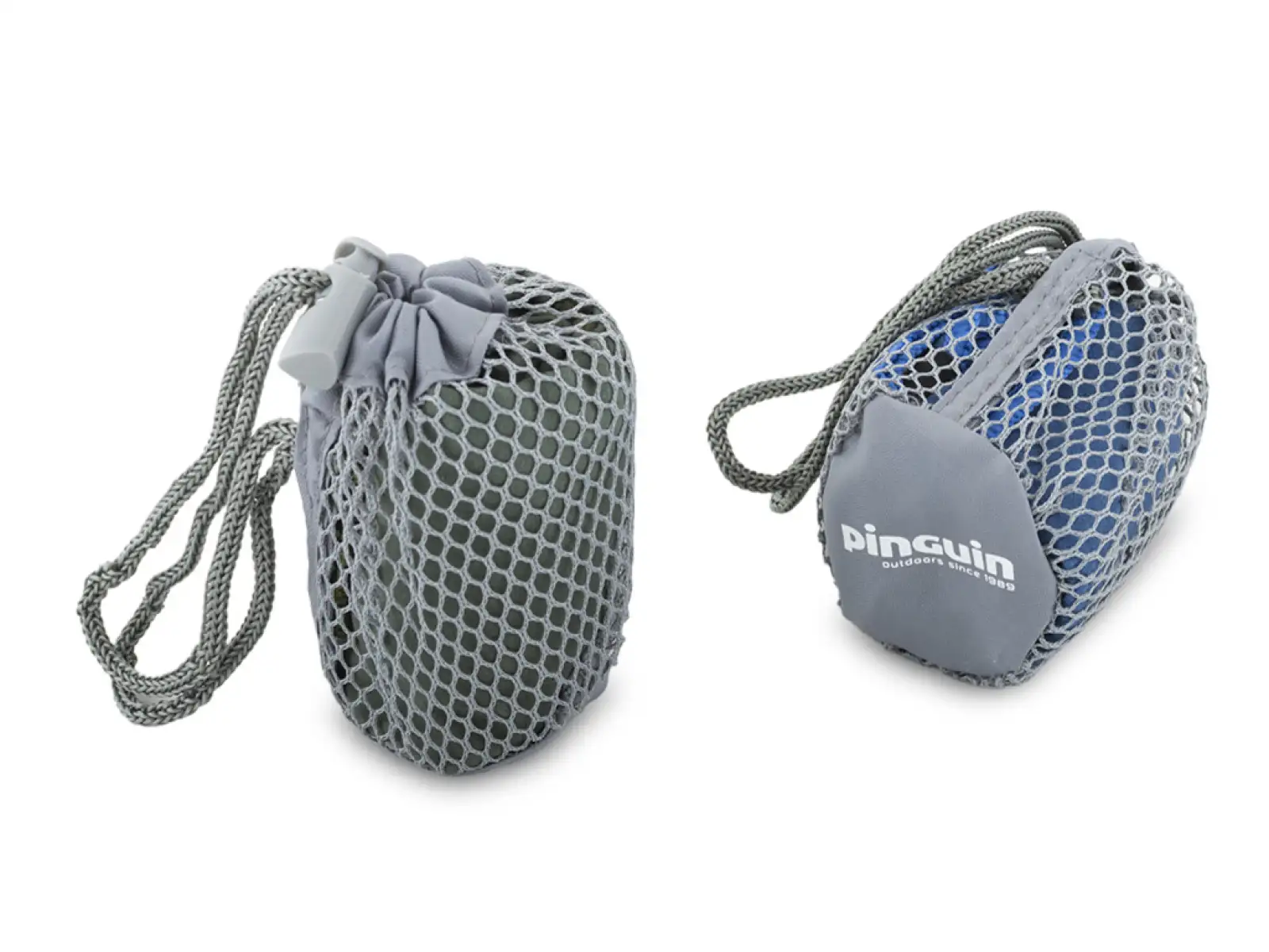 Pinguin Handtuch S Map Grey