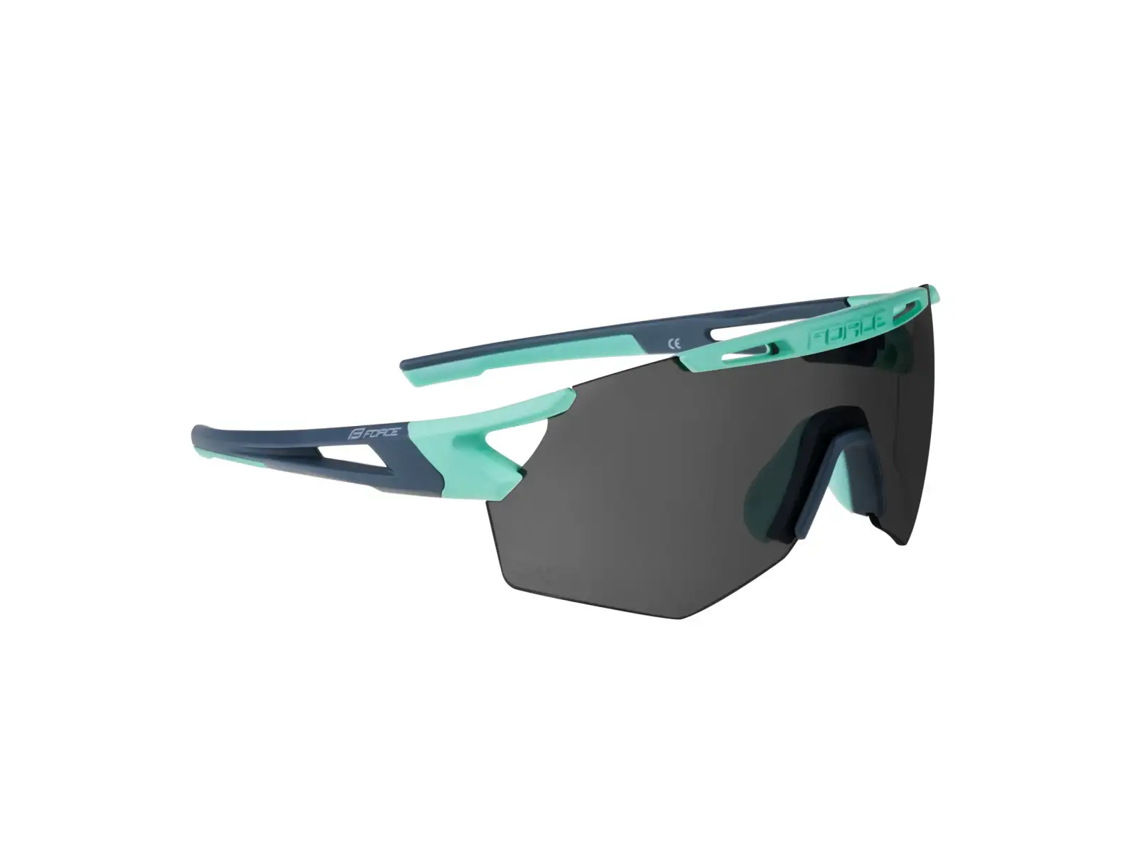 Force Arcade Fahrradbrille Mint-Sturmblau/Schwarz polarisierte Gläser