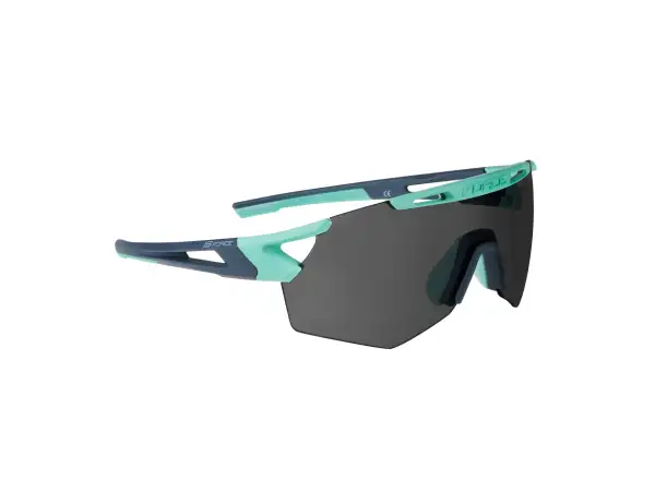 Force Arcade Fahrradbrille Mint-Sturmblau/Schwarz polarisierte Gläser