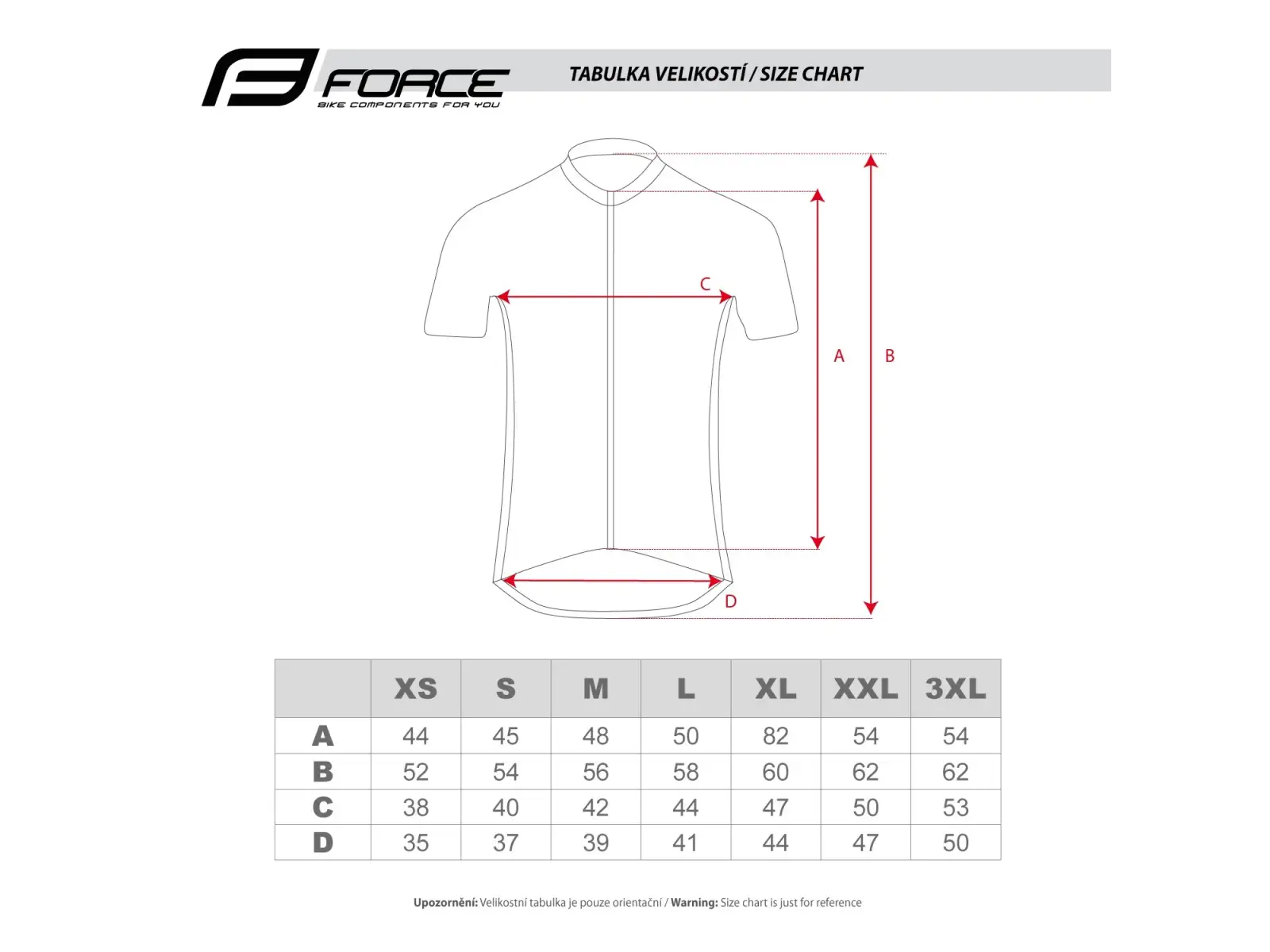 Force Art Herren Kurzarmtrikot dunkelblau/rot