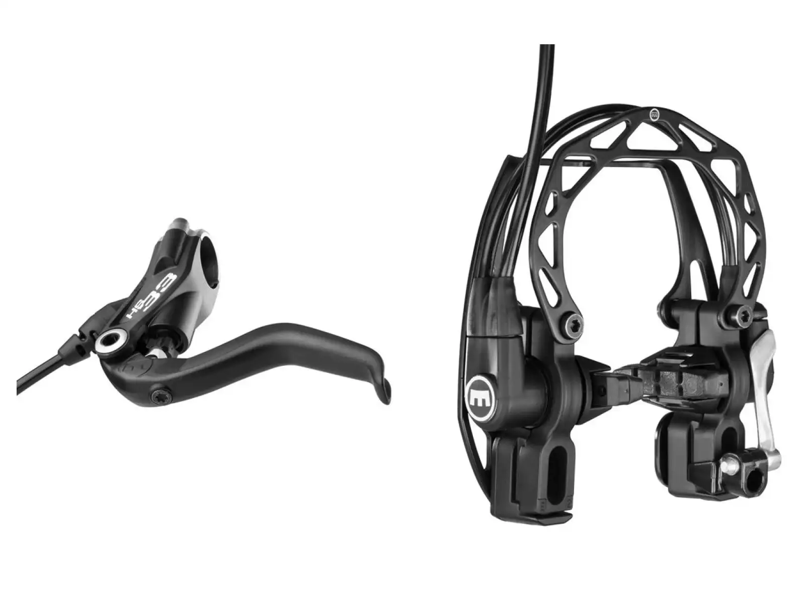 Magura HS33 2-Finger hydraulische Felgenbremse vorne/hinten schwarz